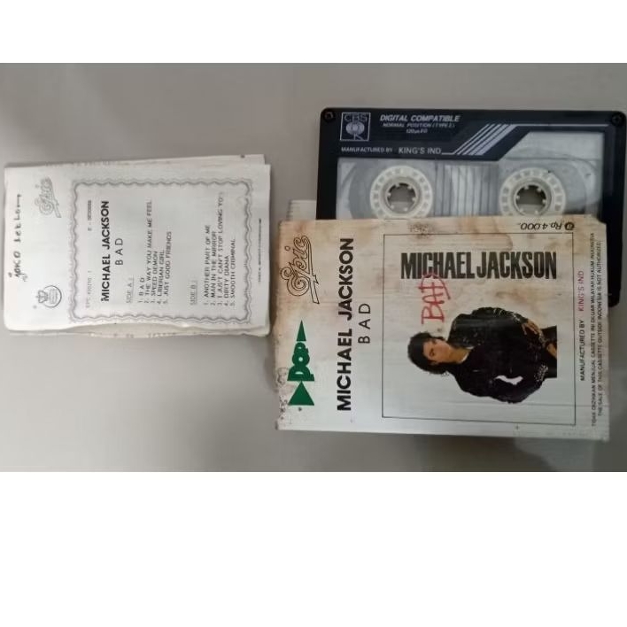 kaset pita michael jackson album bad