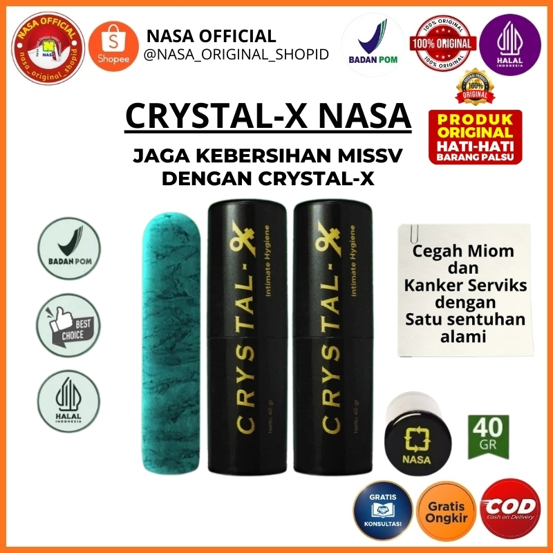 Natural Crystal X (NCX) NASA – Solusi Keputihan & Penyeimbang pH Miss V