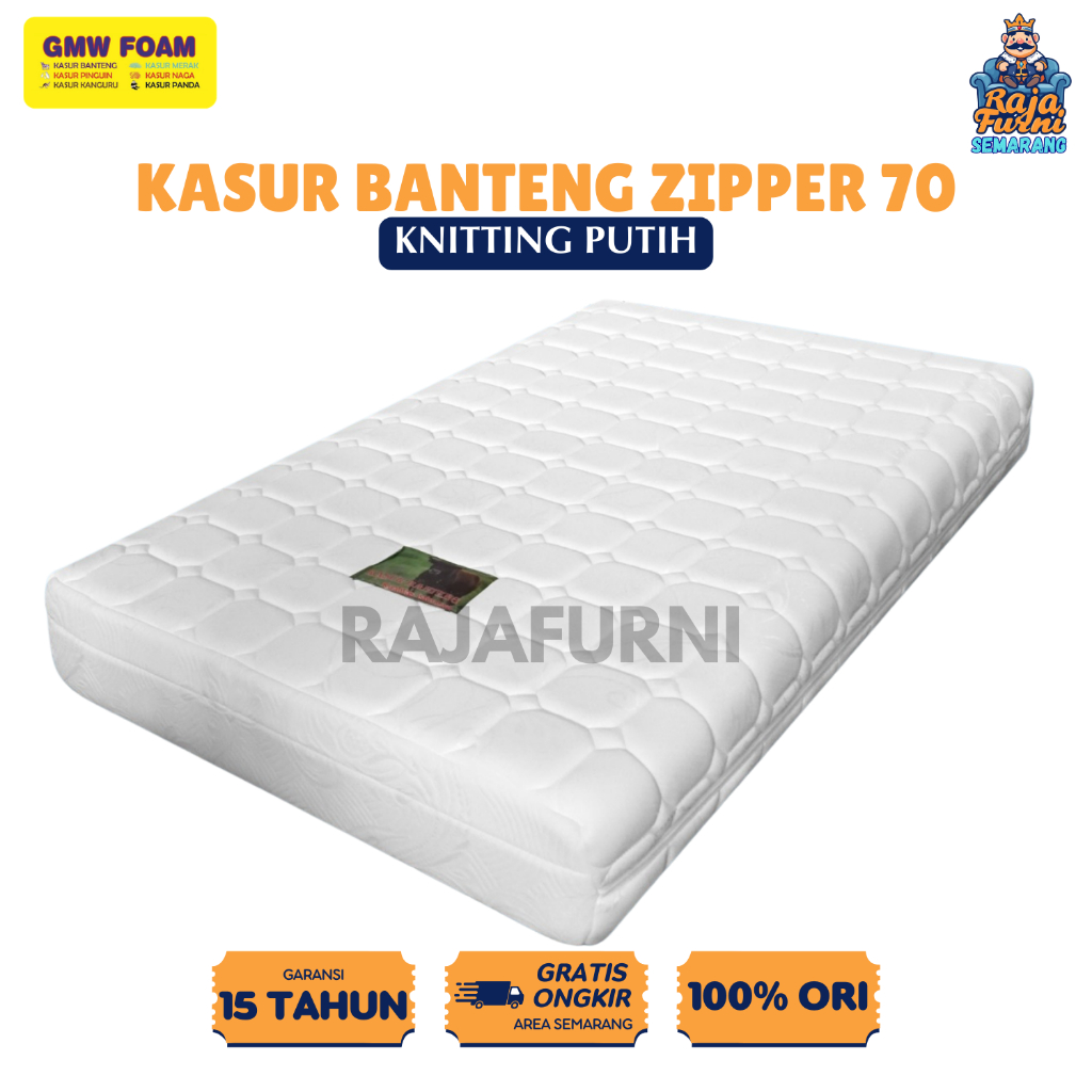 GMW FOAM / KASUR BUSA BANTENG ZIPPER / KASUR BUSA REBOUNDED ZIPPER