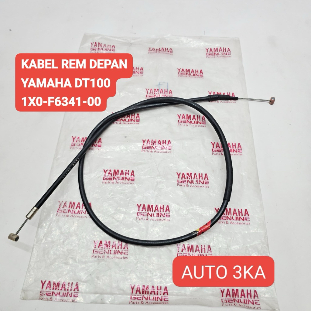 KABEL REM DEPAN YAMAHA DT100 DT 100 ORIGINAL 1X0-F6341-00