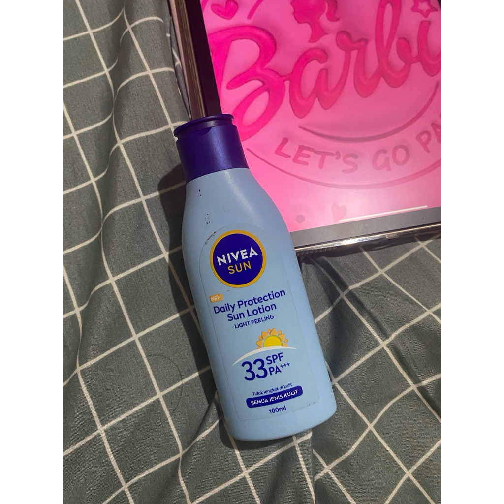 preloved sunblock nivea