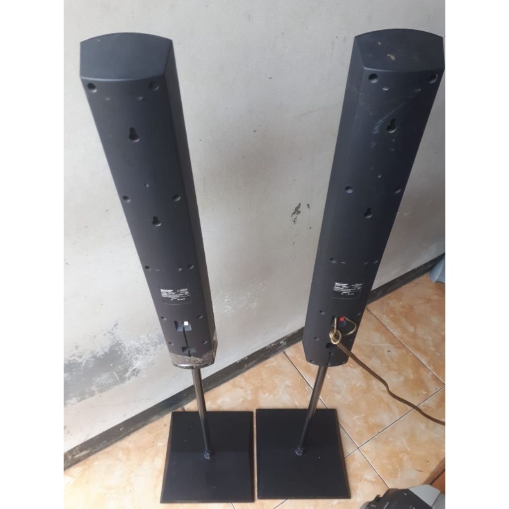 Speaker tower SHARP pasif 2pcs
