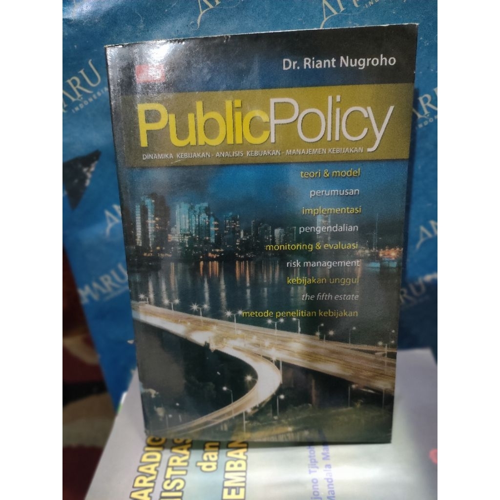ORIGINAL BUKU PUBLIC POLICY DR RIANT  NUGROHO
