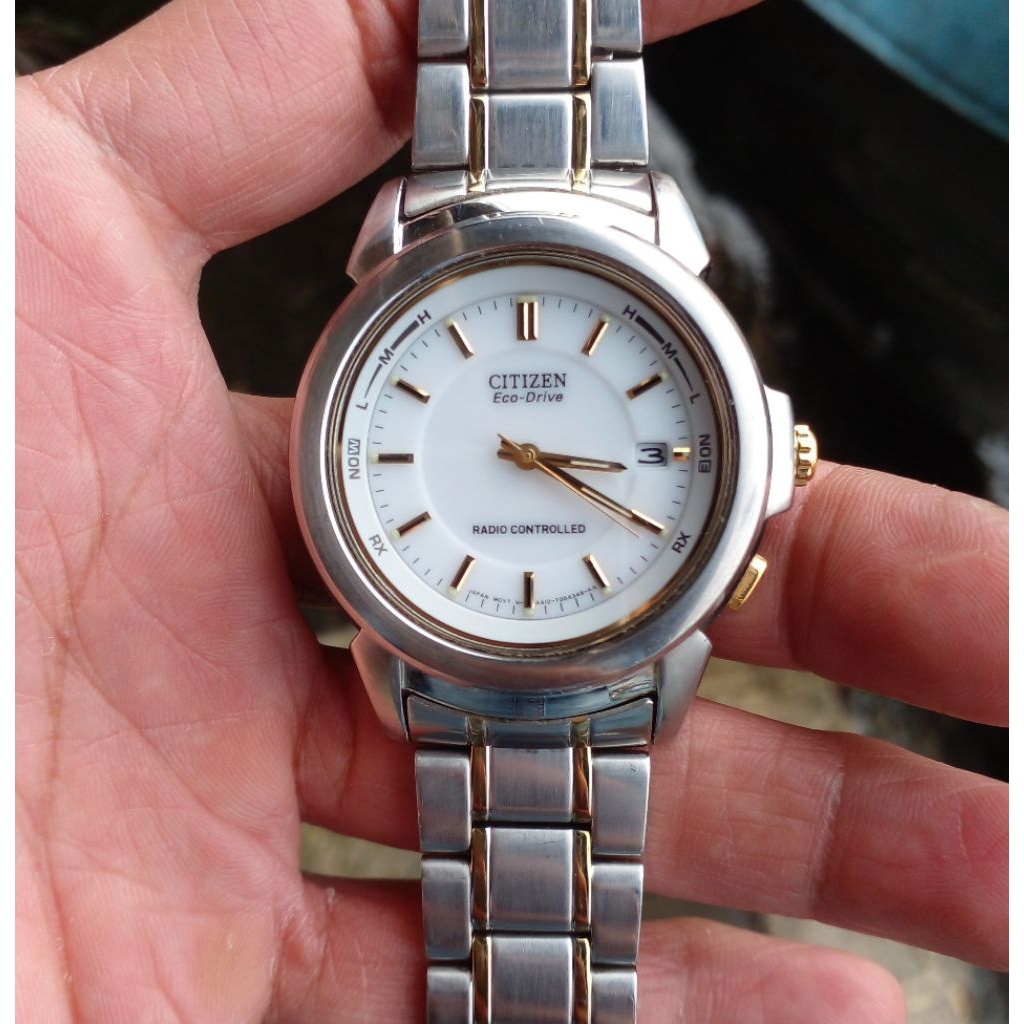 JAM TANGAN PRIA CITIZEN ECO DRIVE RADIO CONTROLLED original seken preloved