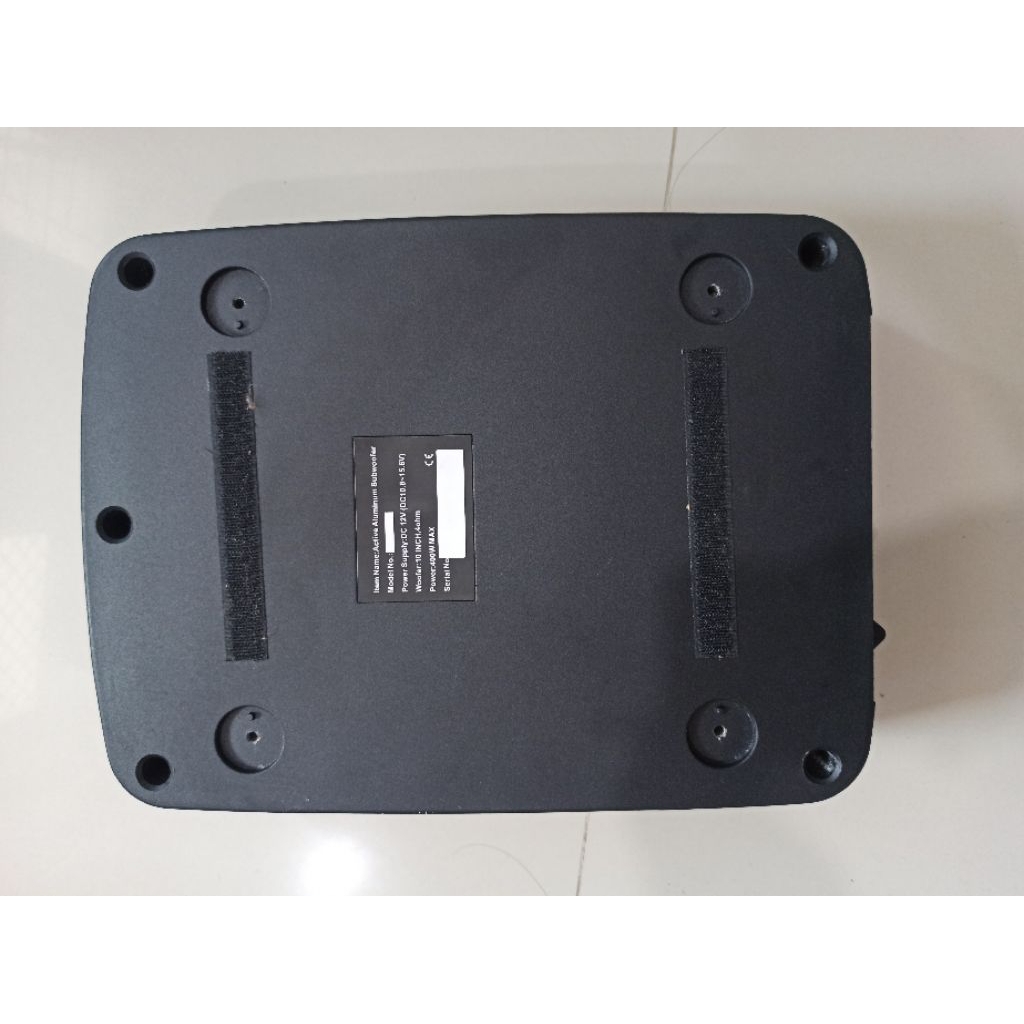 Sub wofer aktif / kolong merek Xplod ukuran 10 in kondisi bekas