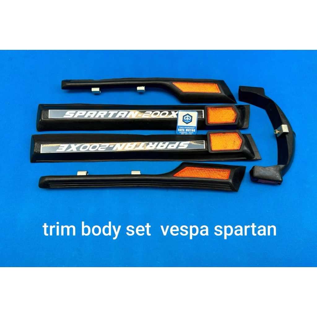 trim body vespa spartan set
