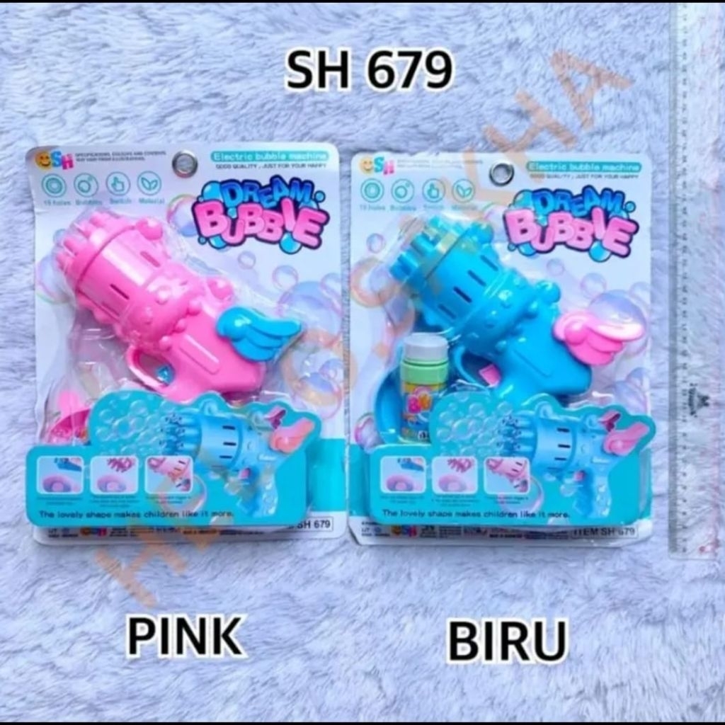 Mainan Tembakan Bubble Gelembung Balon Sabun SH 679