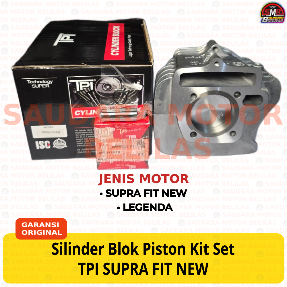 Silinder Blok Piston Kit Set TPI SUPRA FIT NEW / LEGENDA Cylinder Block Boring Seher 100% ORIGINAL