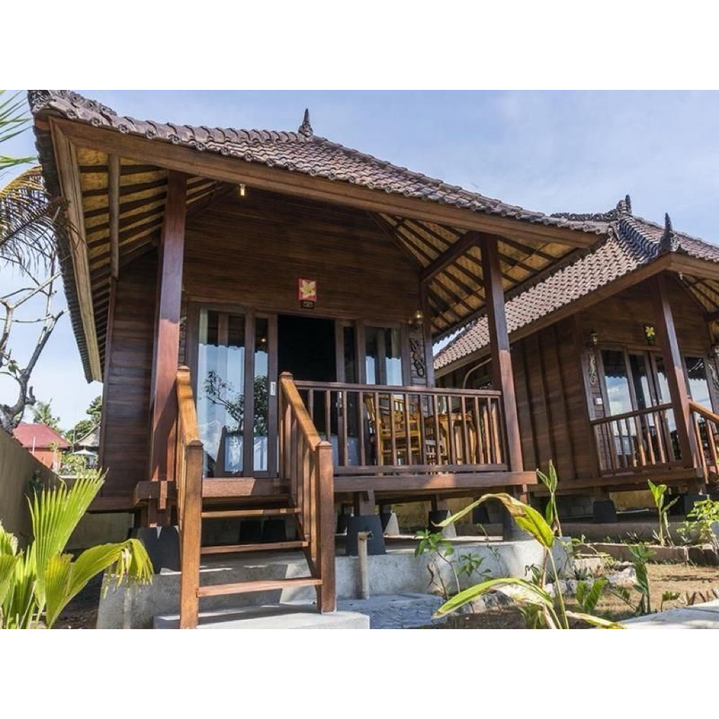Rumah kayu minimalis | rumah joglo kayu jati
