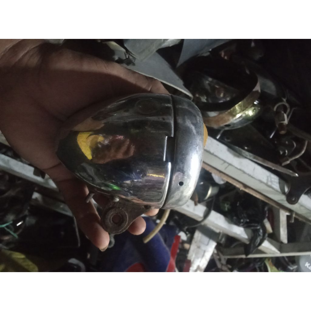 lampu sepeda onthel antik kuno jadul merk Bosch