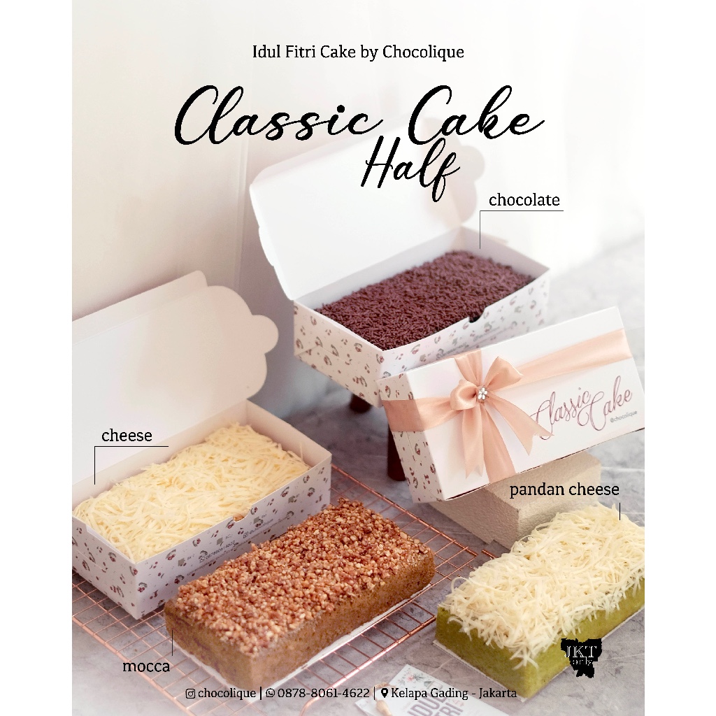 Classic Cake Hampers / Bolu Jadul Chocolique