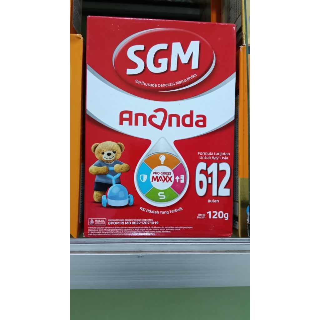 Susu SGM 6-12 bulan 120 gr
