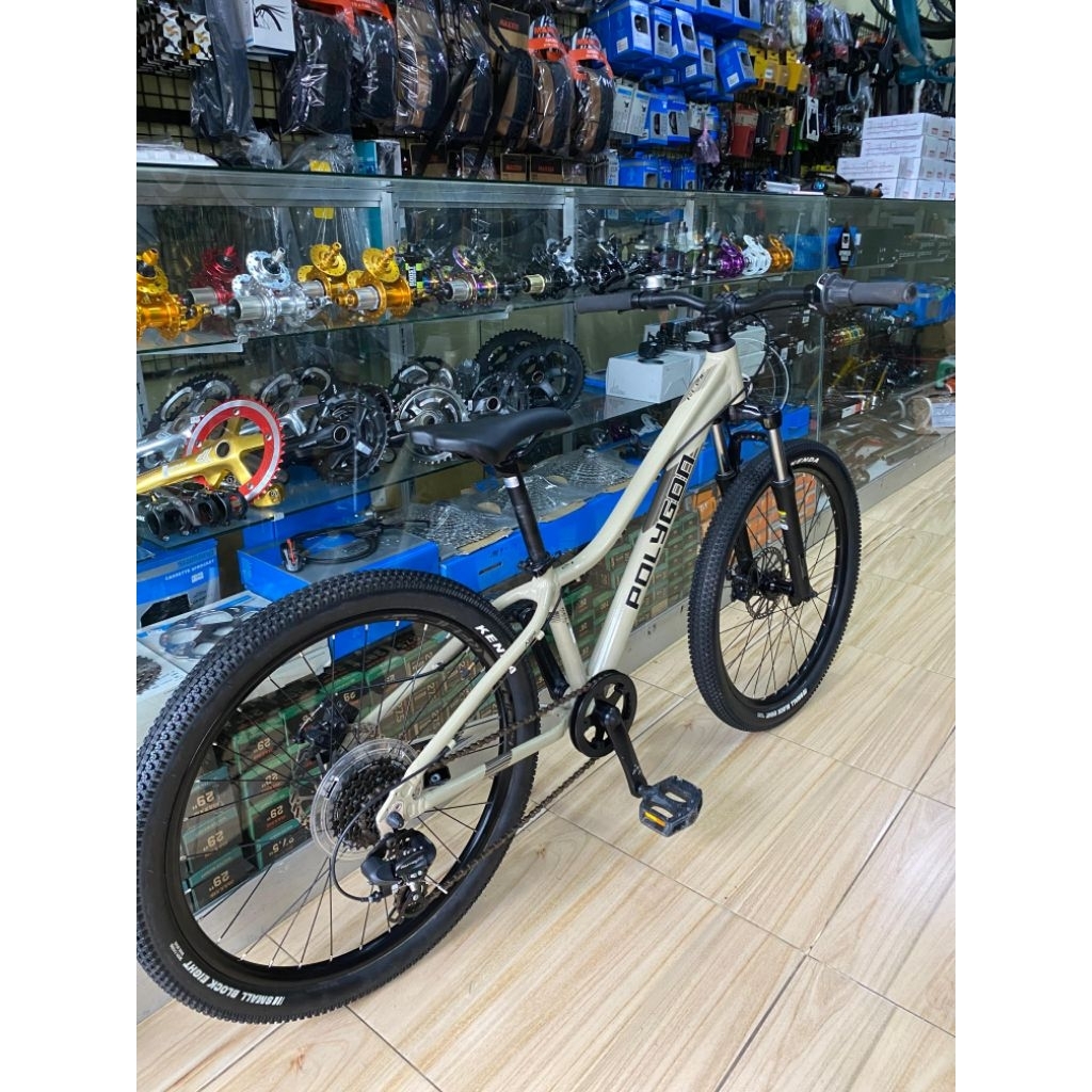 Sepeda MTB POLYGON RELIC 24" Groupset Shimano 1x8 Speed Alloy Second Mulus Baik Like New