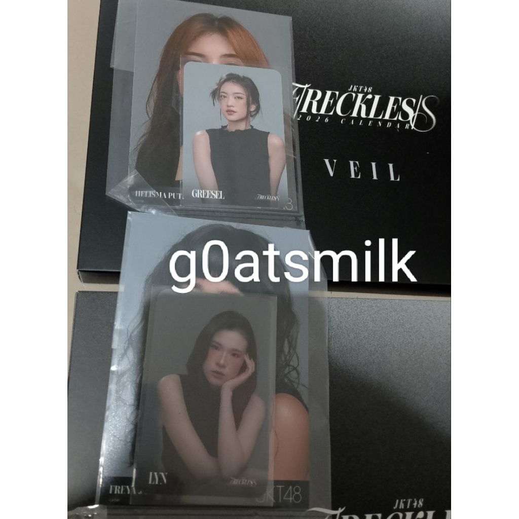 Photopack Photocard JKT48 Kalender Freckless