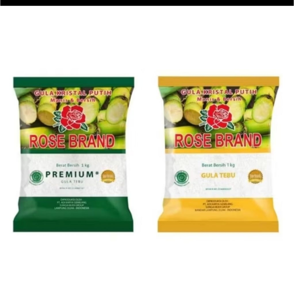 Gula pasir 1kg Promo murah Gula pasir Rose brand 1kg Gula pasir 1kg kemasan