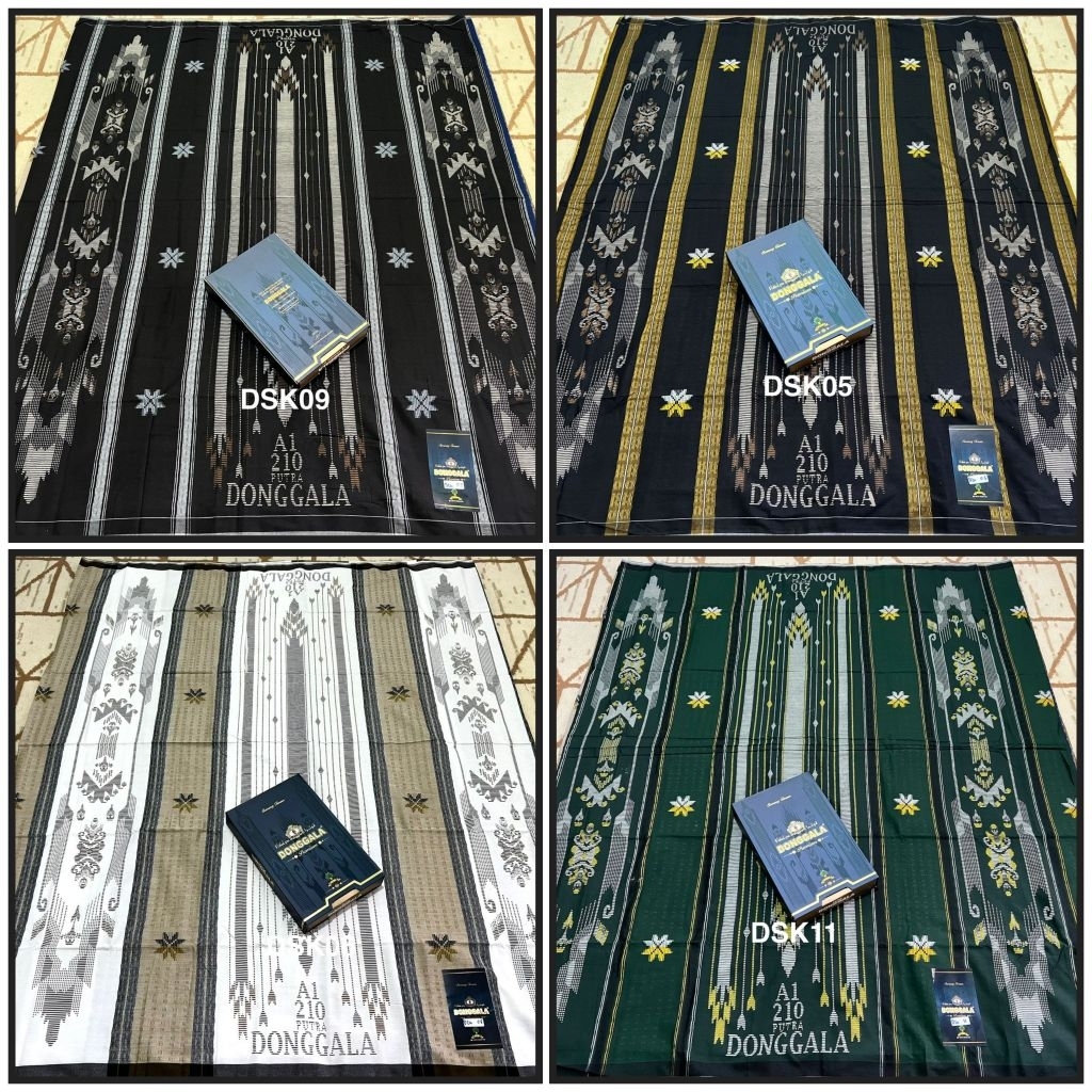 Sarung Donggala Songket Original Pabrik /Sarung Donggala A1 210 SKT