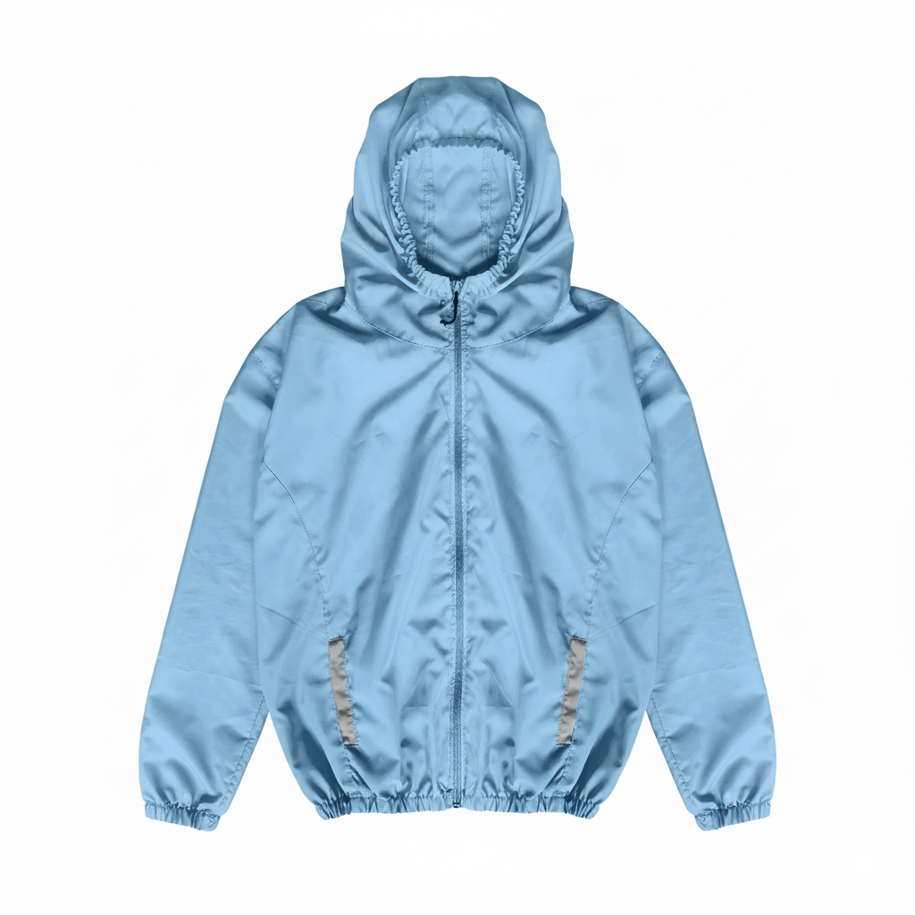 PRAYERFAITH Jacket Parasut Pria Waterproof Hoodie Jumbo Despo Print Street Style