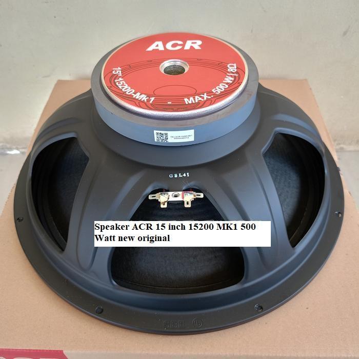 Speaker Komponen ACR 15 inch 15200 15in 15 in 15" MK1 New Low Mid 500 Watt Original