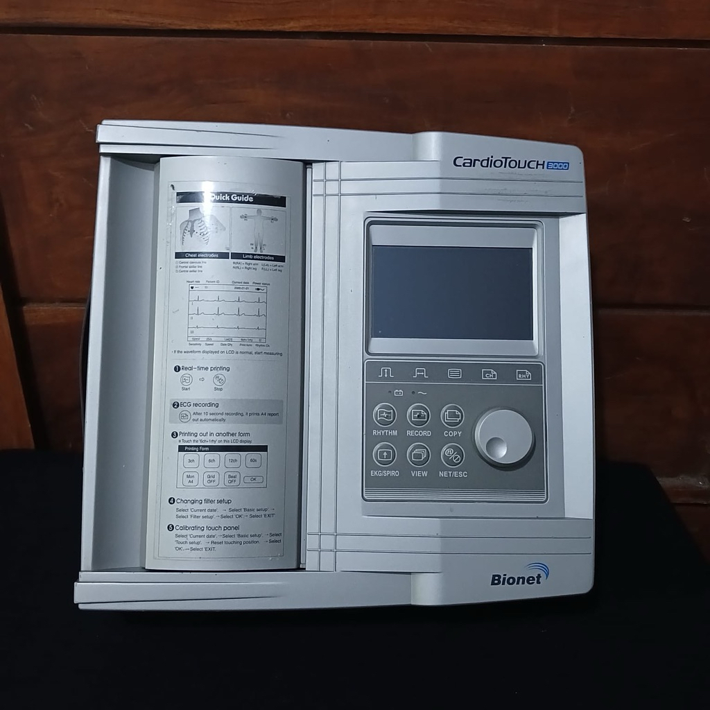 ecg 12 chanel bionet cardio touch 3000
