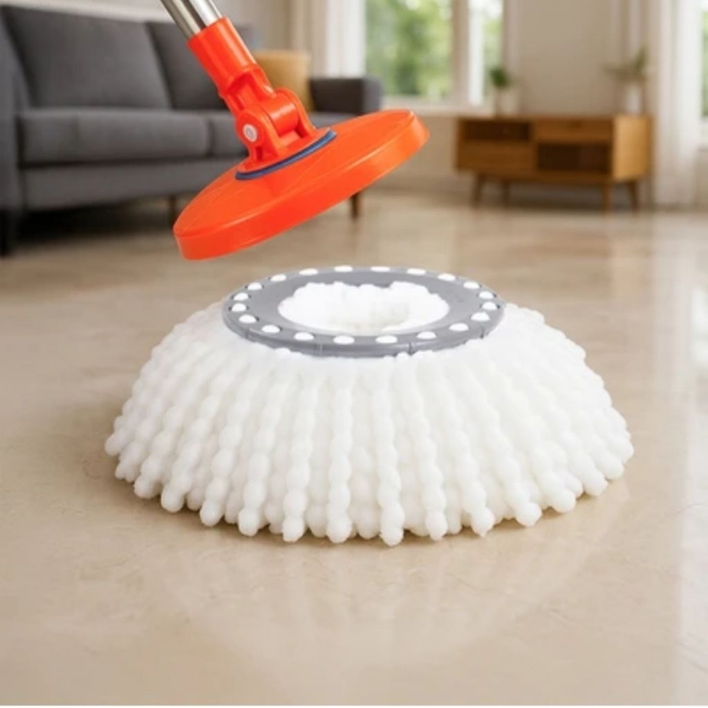 Proclean Refill Kain Pel Microfiber Spin Mop - Putih