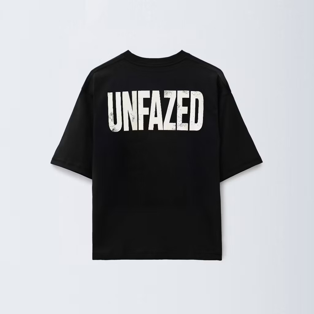 Kaos Distro Celcius Premium Hitam Unfazed T-shirt Pria Wanita