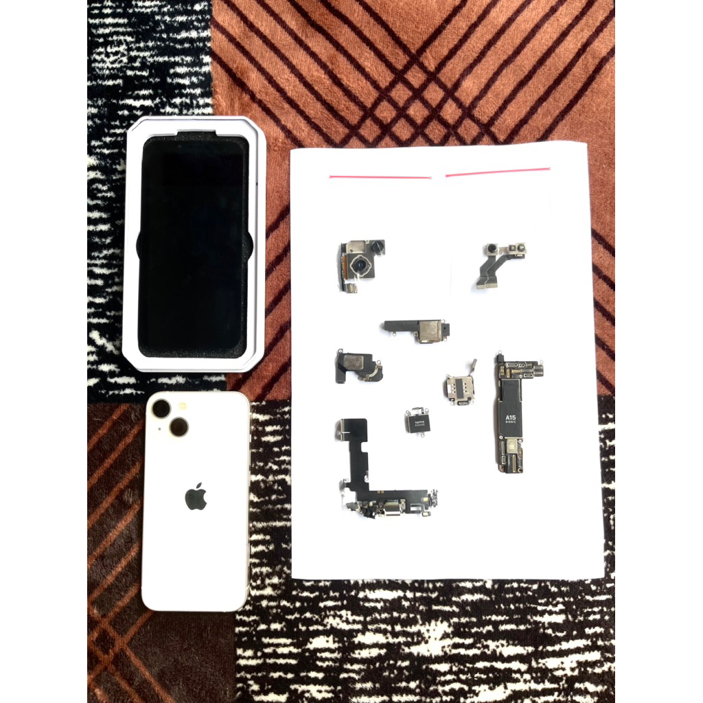 Sparepart Iphone 13 Copotan Original ex Ibox
