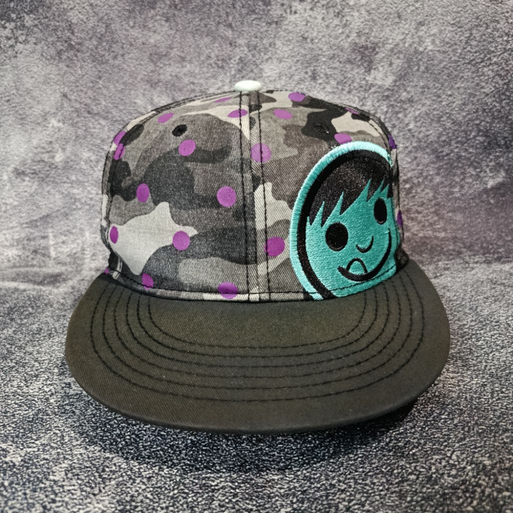 Digidegu Topi Snapback NEFF Skateboard Logo Bordir