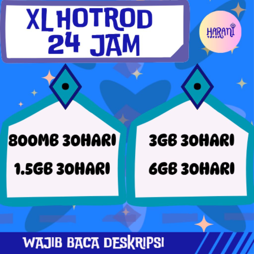 Paket Data XL HOTROD 24 JAM | Kuota XL HOTROD 24 JAM | Internet XL HOTROD 24 JAM | Kuota LANGSUNG MA