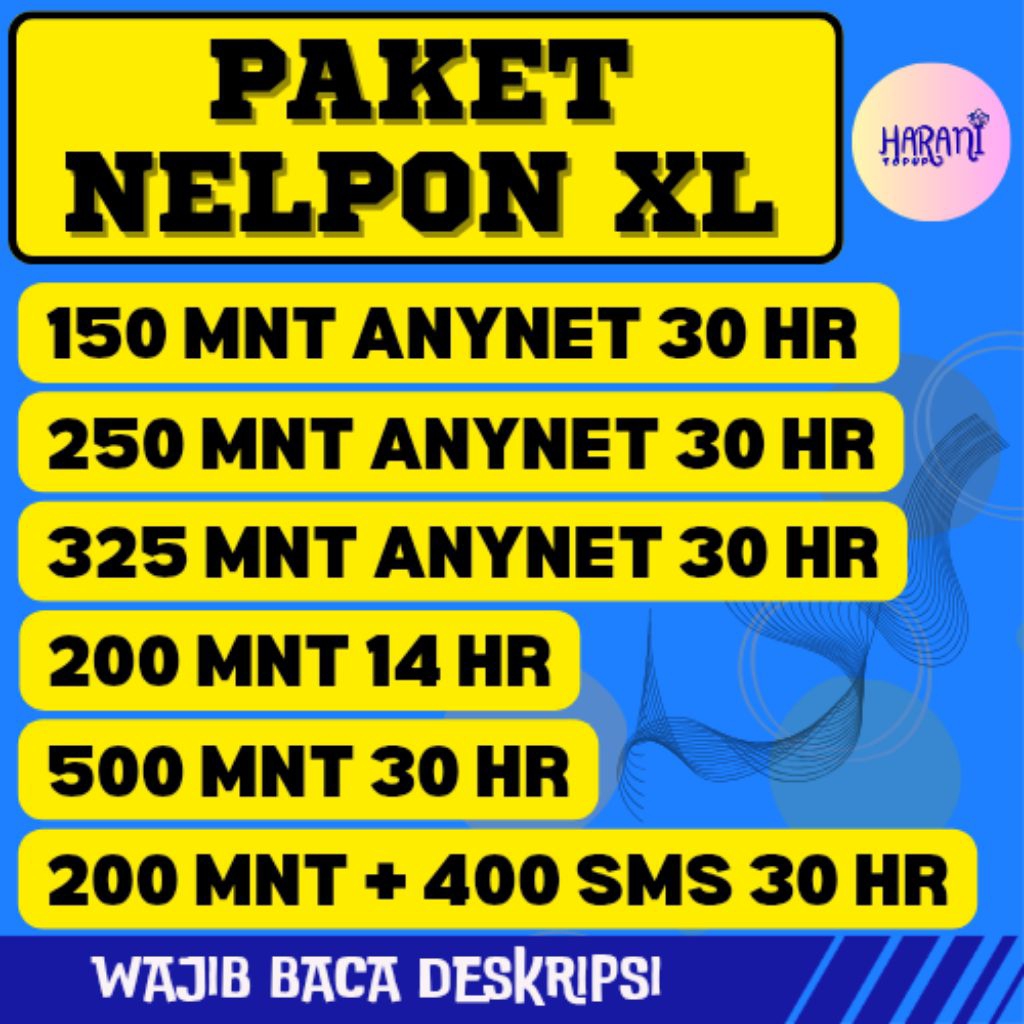 Paket Nelpon XL | XL Nelpon
