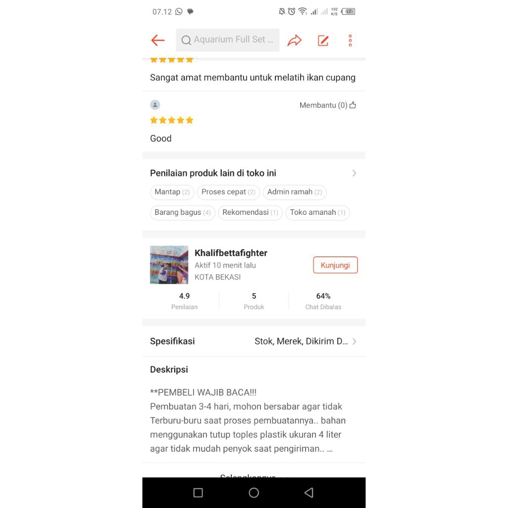 MESIN PUTAR IKAN CUPANG VERSI 6