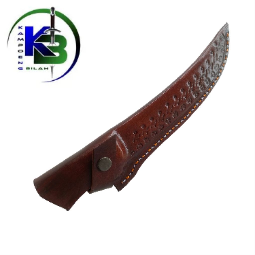 Sarung BIlah F.DICK Lengkung 21cm [Coklat]