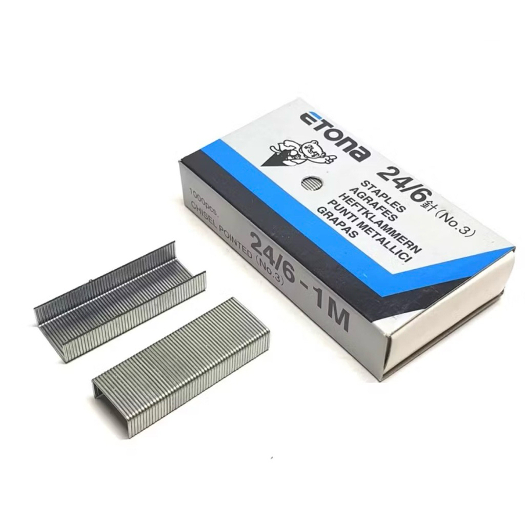 ETONA Isi Staples No.3 (besar) 24/6 untuk Pemakaian Stapler HD 50