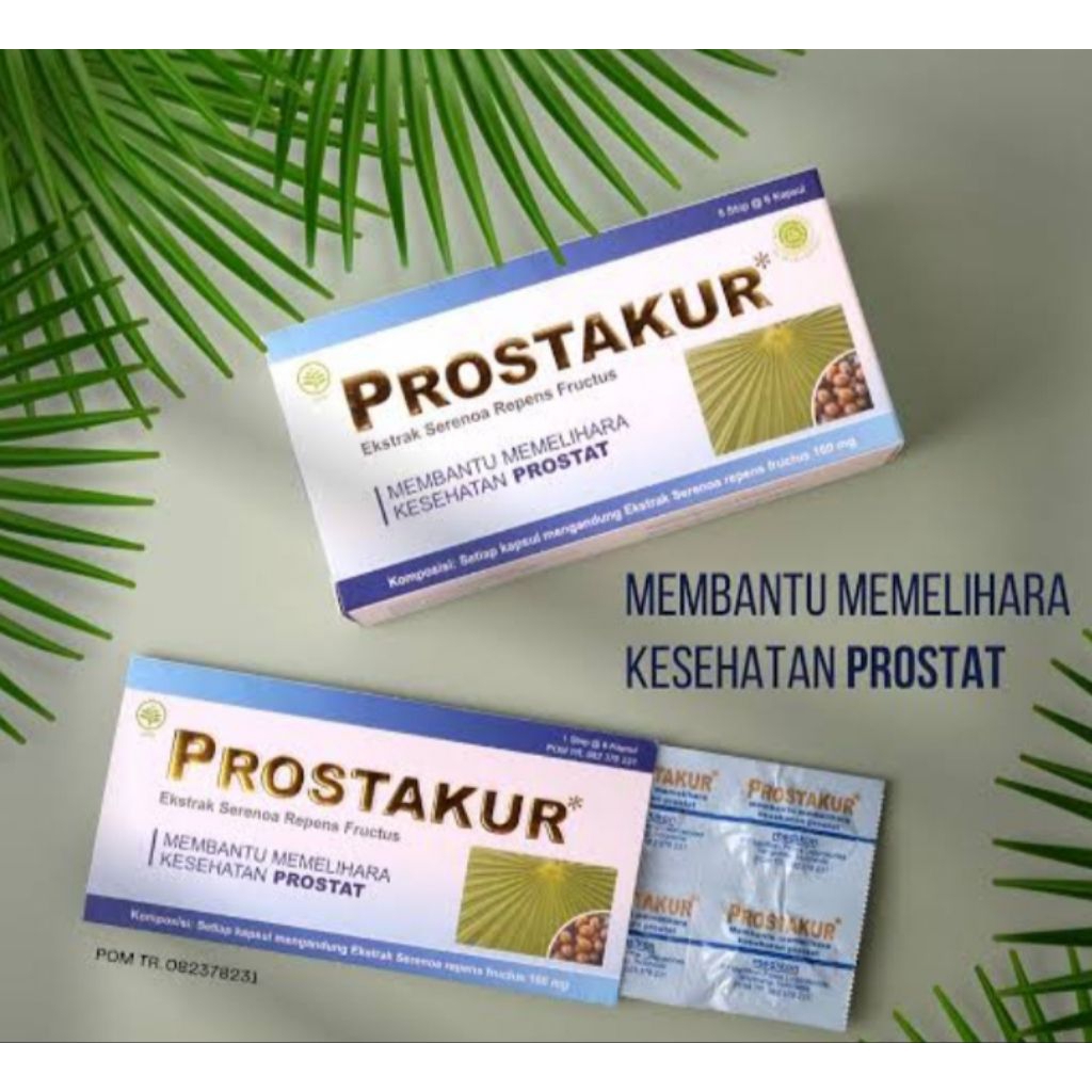 Obat Herbal Prostat Prostakur 6 Kapsul - Membantu Menjaga Kesehatan Prostat