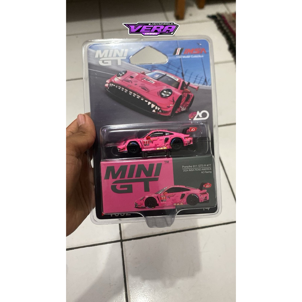 MINI GT PORSCHE 911 GT 3 R #77