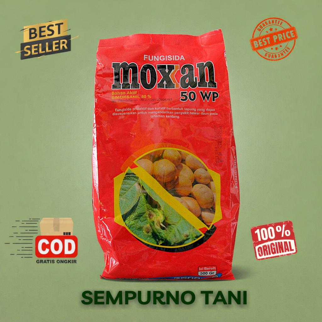 Fungisida MOXXAN 50 WP 500 GRAM Simoksanil 50%