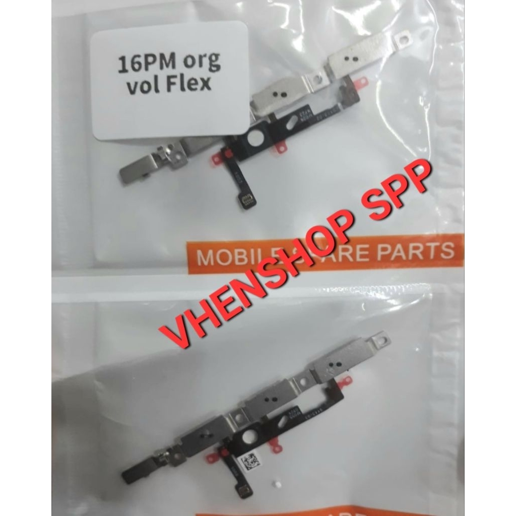 Original flexible flexibel Volume iphone 16 pro max - fleksibel tombol volume iphone 16 pro max orig