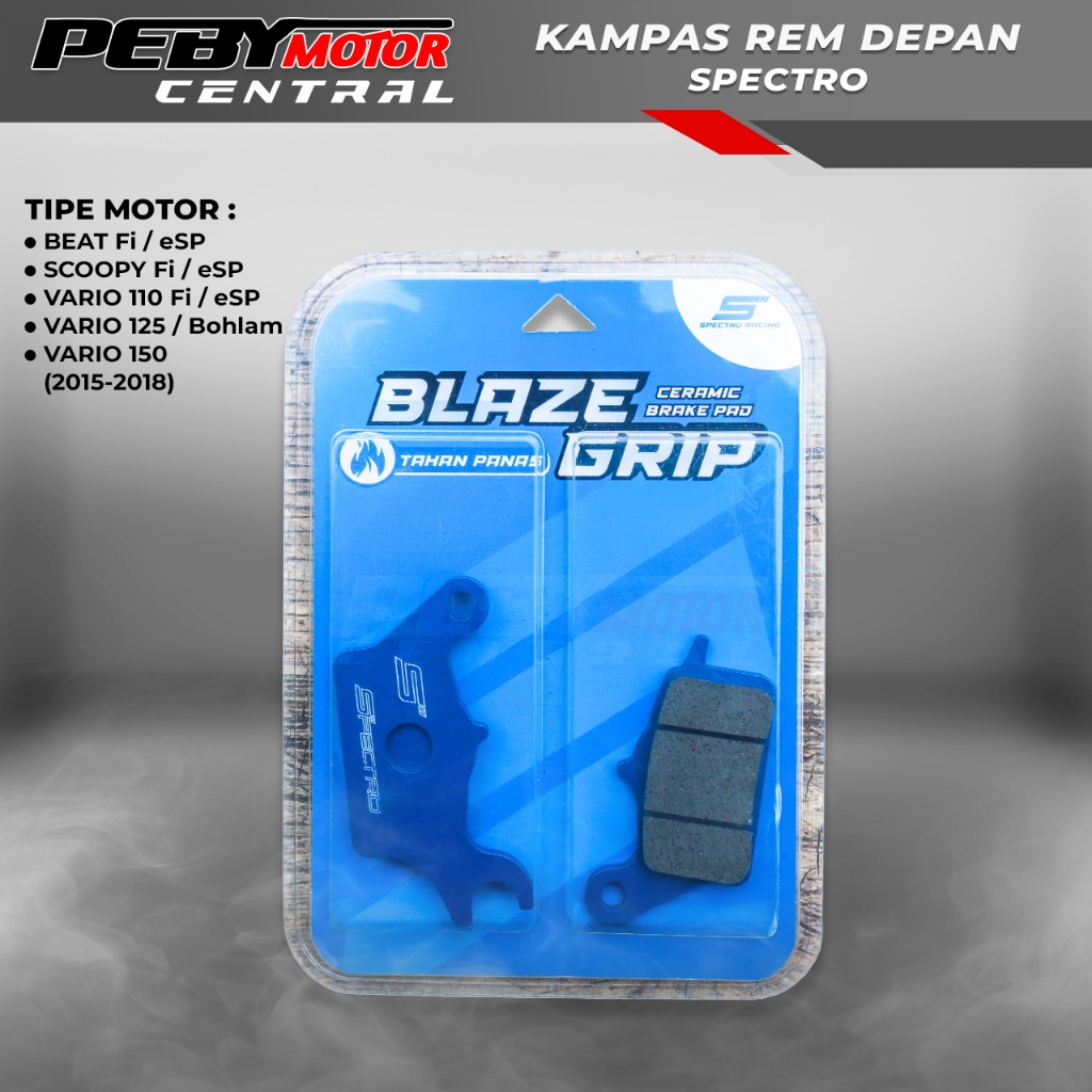 Kampas Rem Depan Spectro Beat Scoopy Vario 110 Fi eSP Vario 125 Bohlam Vario 150 (2015-2018)