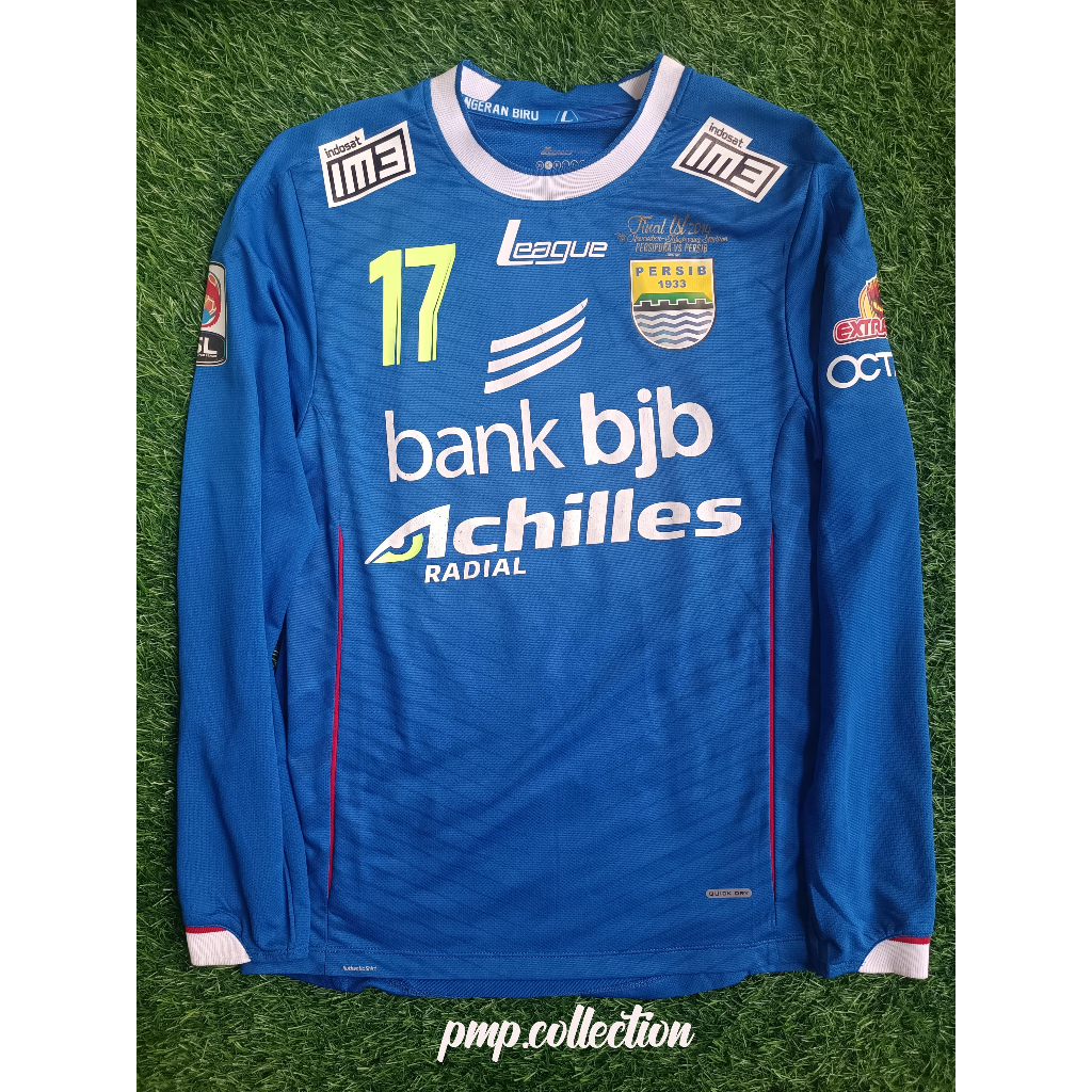 JERSEY PERSIB HOME FINAL 2014 ORIGINAL PLAYER ISSUE (FERDINAND 17)