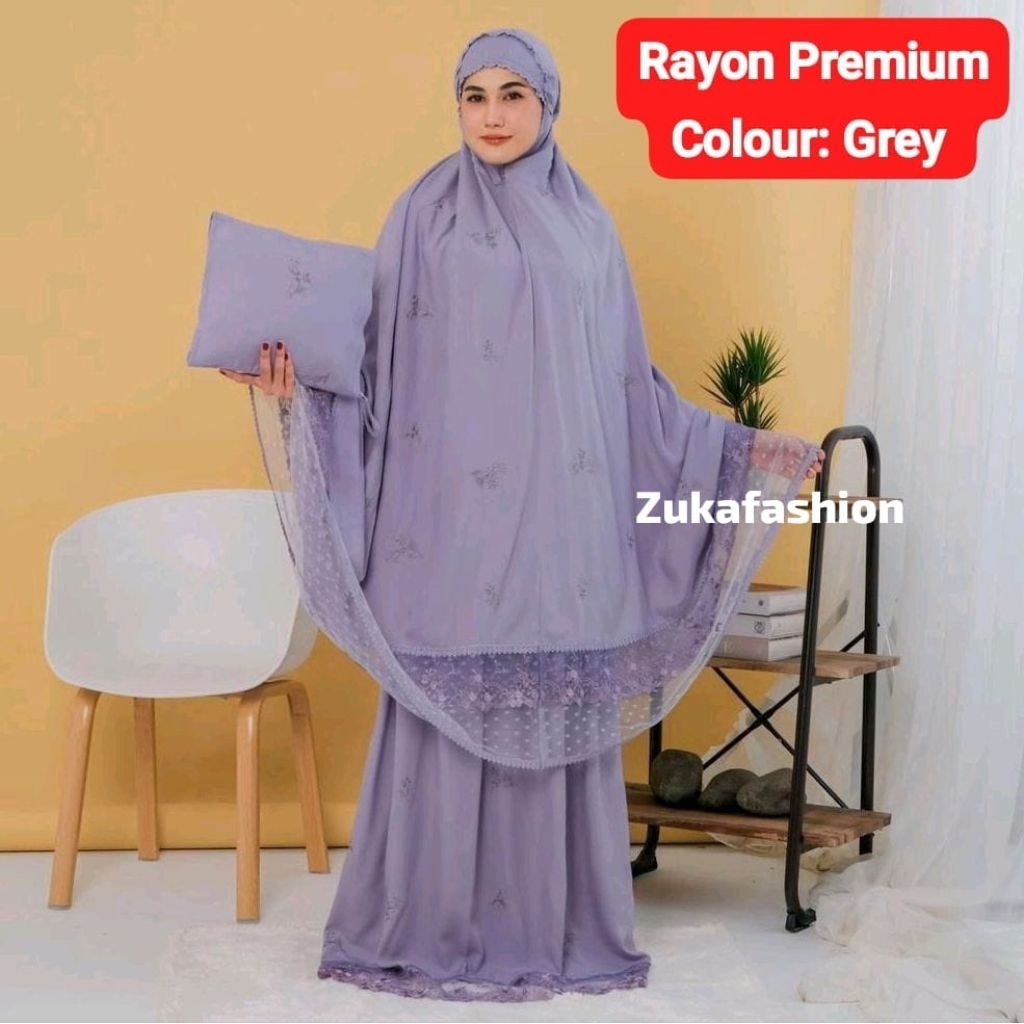 Mukena Mewah Renda Premium Mukena Seserahan