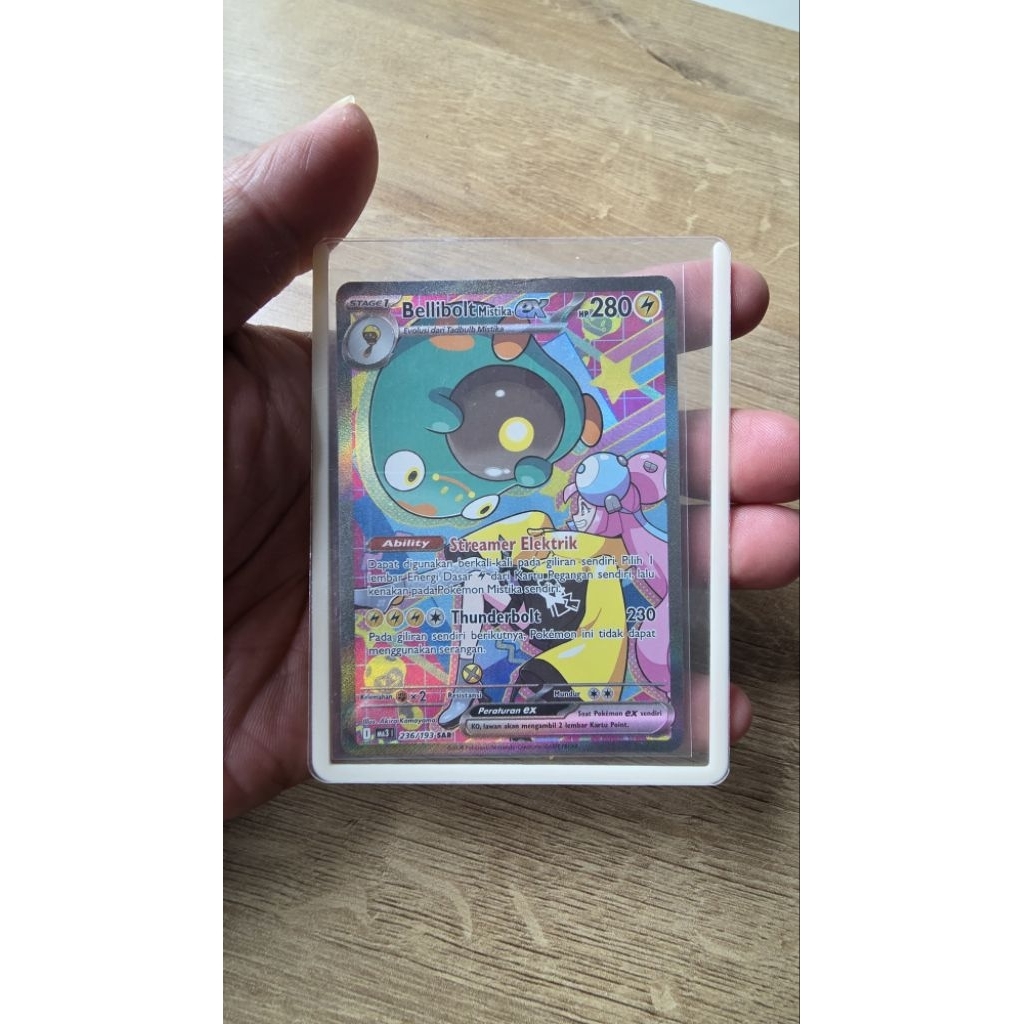 Kartu Pokemon TCG - bellibolt mistika ex SAR
