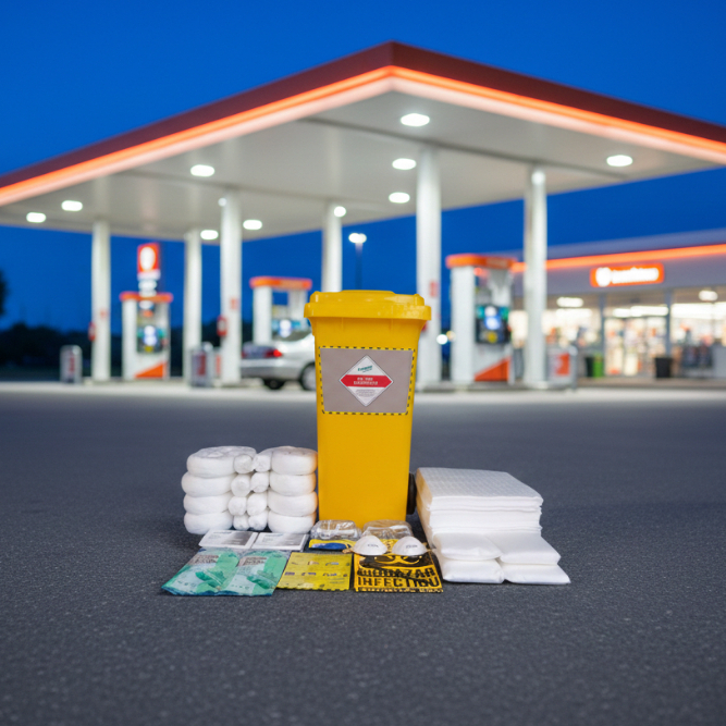 Oil Spill Kit SPBU 120 Liter / Oil Spill Kit