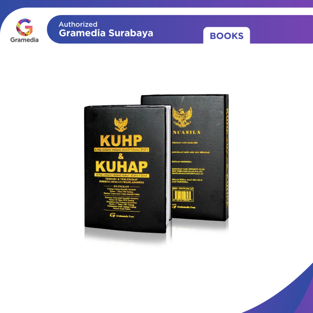 Gramedia Surabaya - KUHP & KUHAP GRAHAMEDIA PRESS KLF