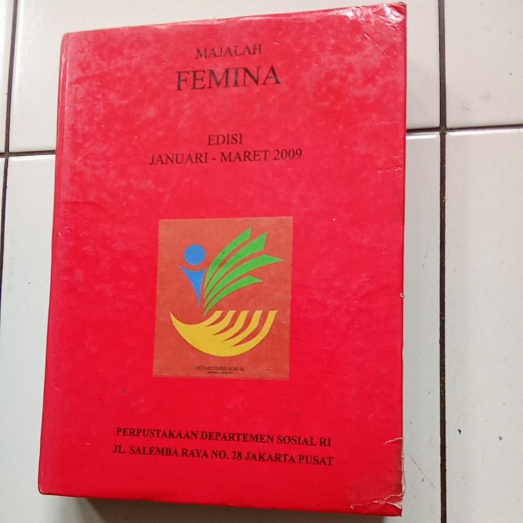 BUNDEL MAJALAH FEMINA EDISI JANUARI - MARET 2009
