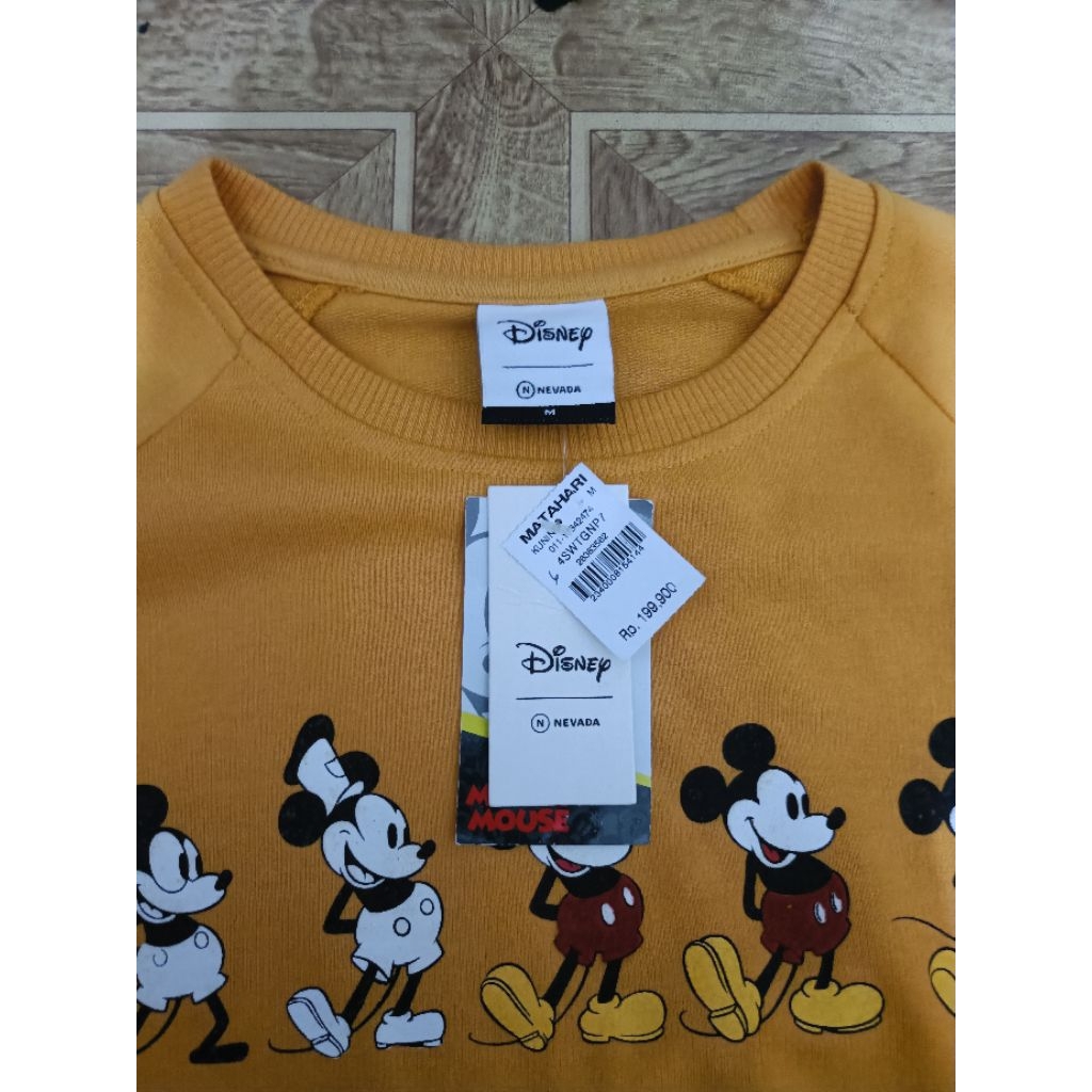 baju nevada disney mickey new ukuran M