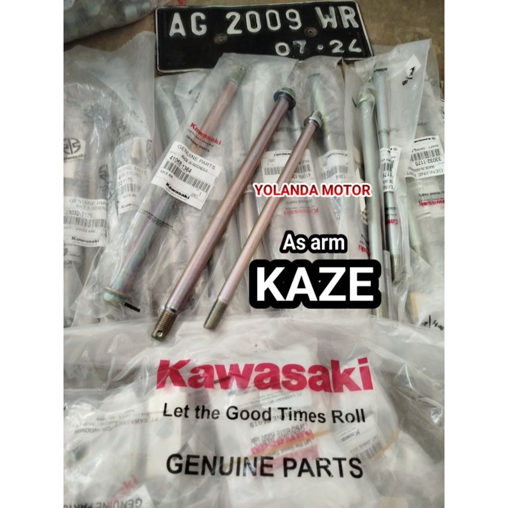 As arem KAZE ORIGINAL KAWASAKI Genuin Part as arm supit kaze ori depan belakang kawasaki original