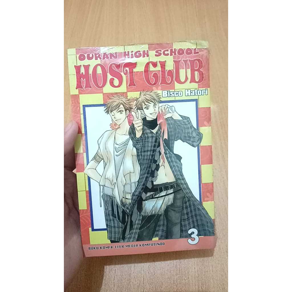 Komik Ouran High School Host Club 3 by Bisco Hatori Segel - Manga Shojo Cewek