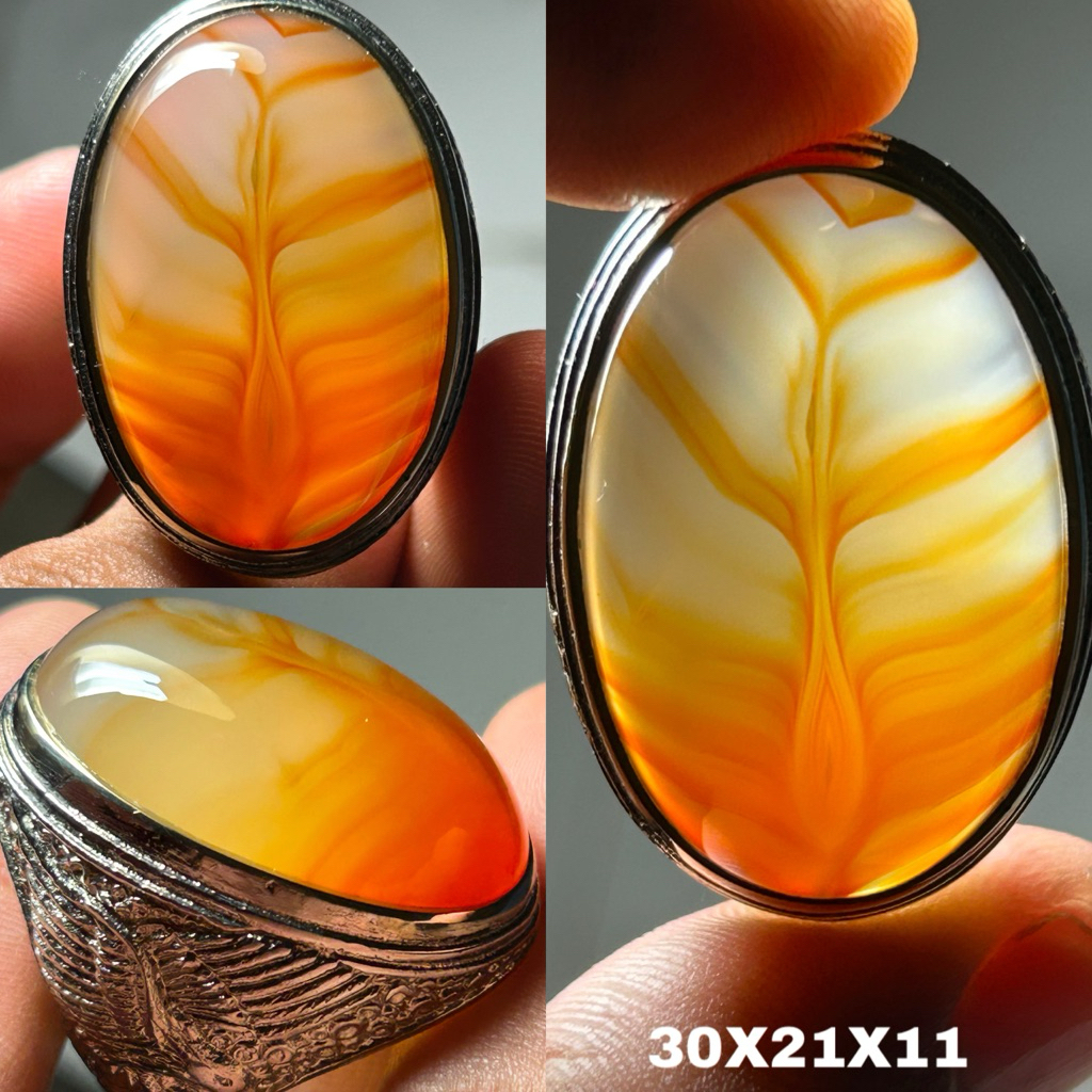 NATURAL CINCIN BATU AKIK YAMAN JUNDER