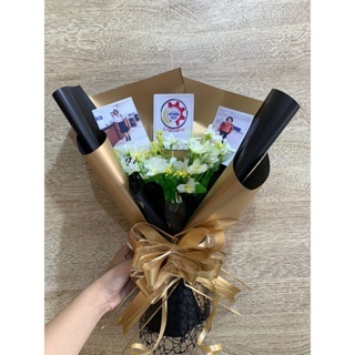 jasa buket bunga custom foto kado anniversary kado ultah buket foto buket 10 lembar