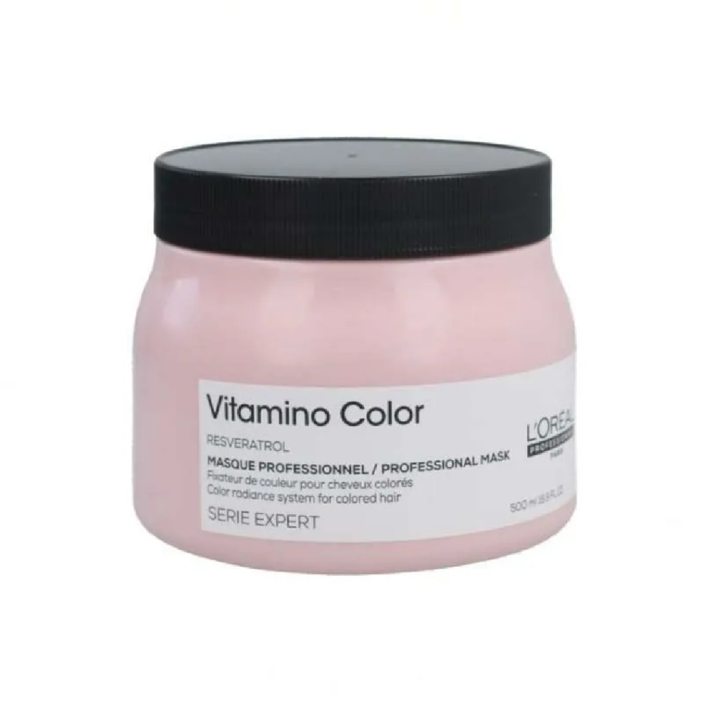 Loreal Serie Expert Vitamino Hair Mask 500ml - Menutrisi, Melembabkan, Perlindungan Warna
