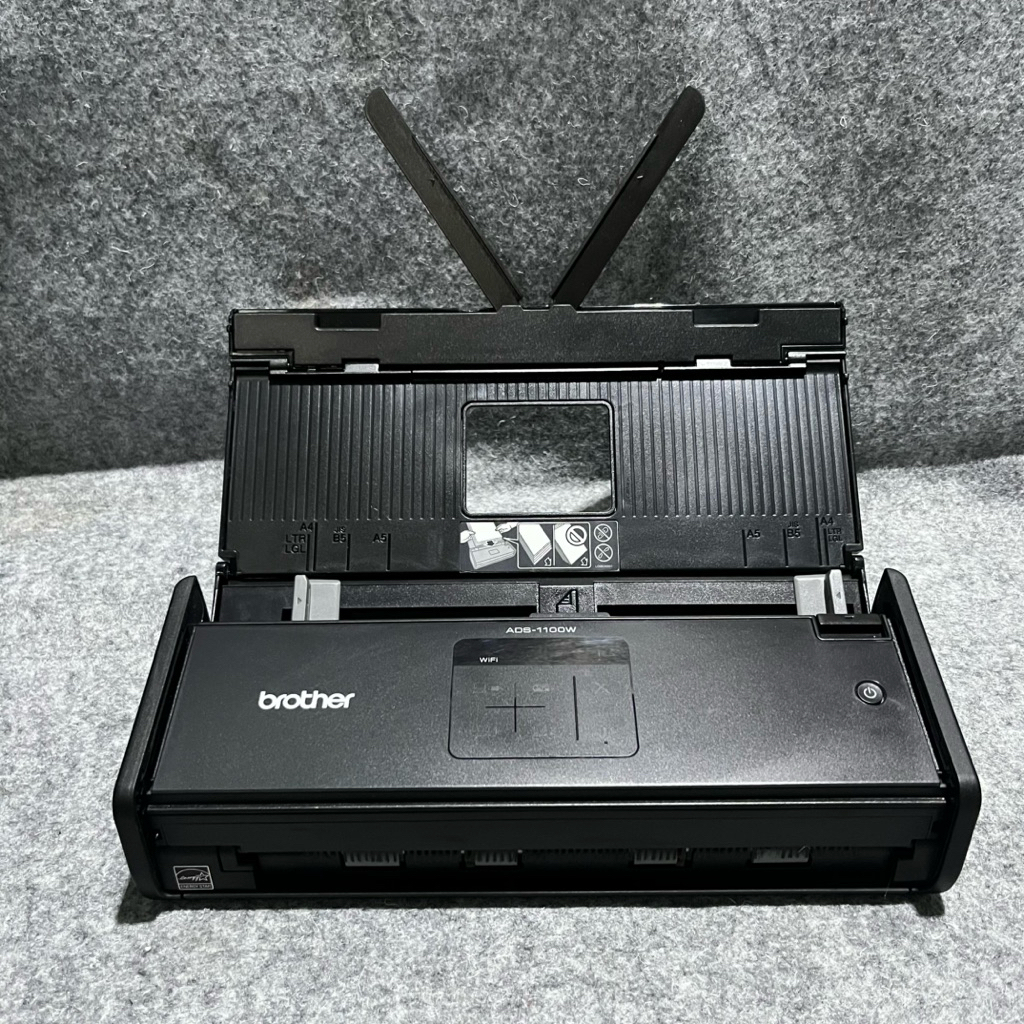 Scanner Portable bisa scan Wifi Brother Ads-1100w Bisa scan F4